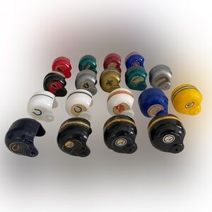 Vintage Collectibles- Miniature Football NFL Helmets (vintage logos)